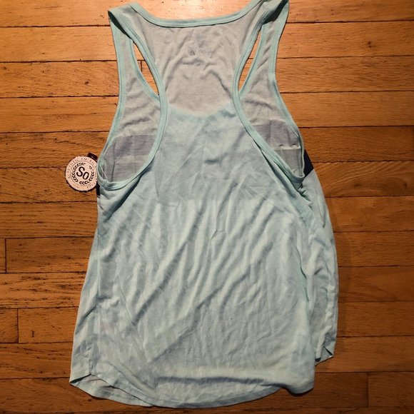 Brand New SO “CRUSH THE COMPETITION” PERFECT ACTIVE GRAPHIC RACER-BACK TANK - Picture 6 of 8